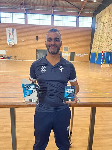 Hockey Indoor :  6ème place pour les Bleus et le Portois Futol