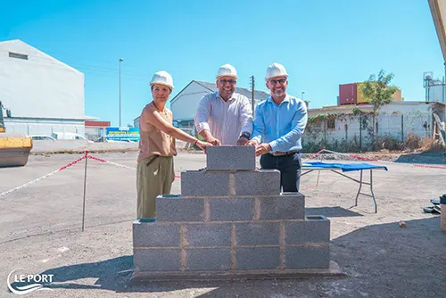 Développement économique : quatre entrepôts en construction au Port