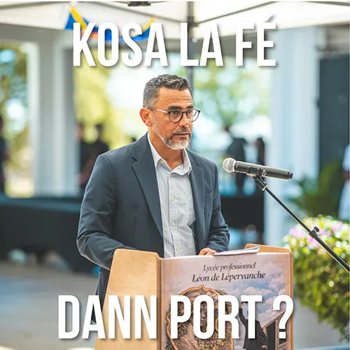 Kossa la fé dann port?  retour en images