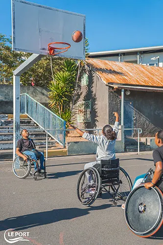 Sensibilisation au handicap au collège Titan