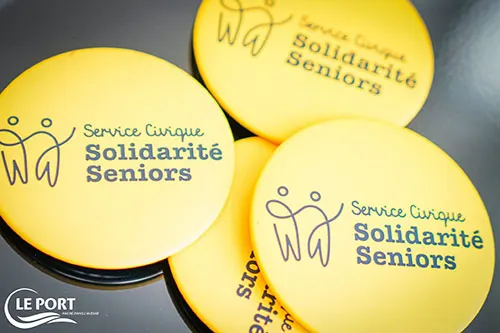 Service civique : quatre jeunes s’engagent auprès des aînés du Port