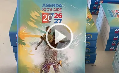 Remise des agendas scolaires aux élèves du Port
