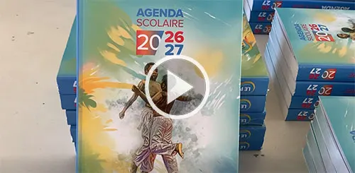 Remise des agendas scolaires aux élèves du Port