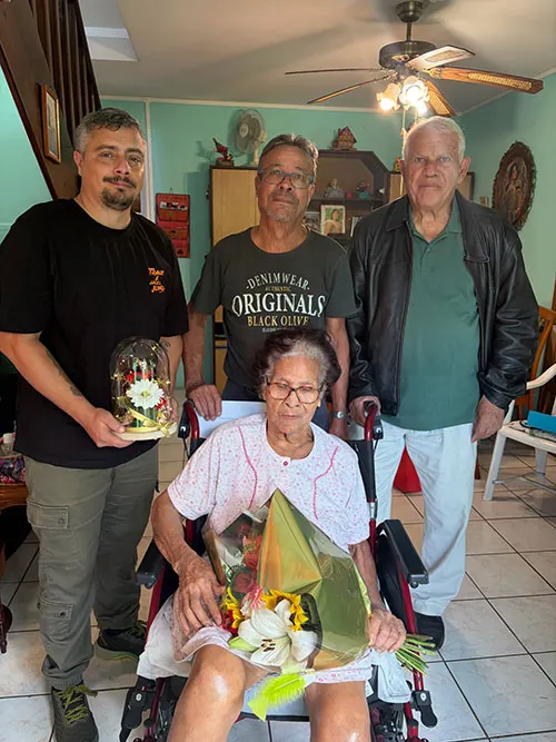 Lucienne Zibel fête ses 102 ans