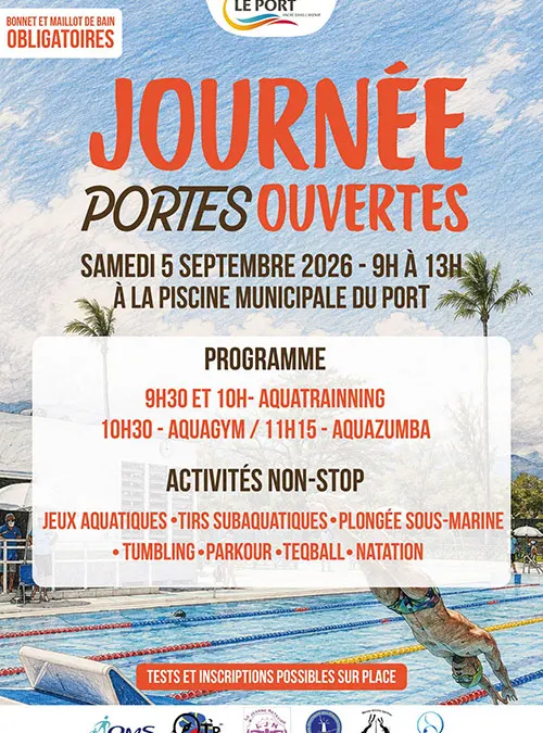 Tous à la piscine ce samedi 5 septembre !