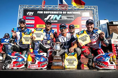 Supermotard : Raphaël Payet, le Portois à nouveau champion du monde !